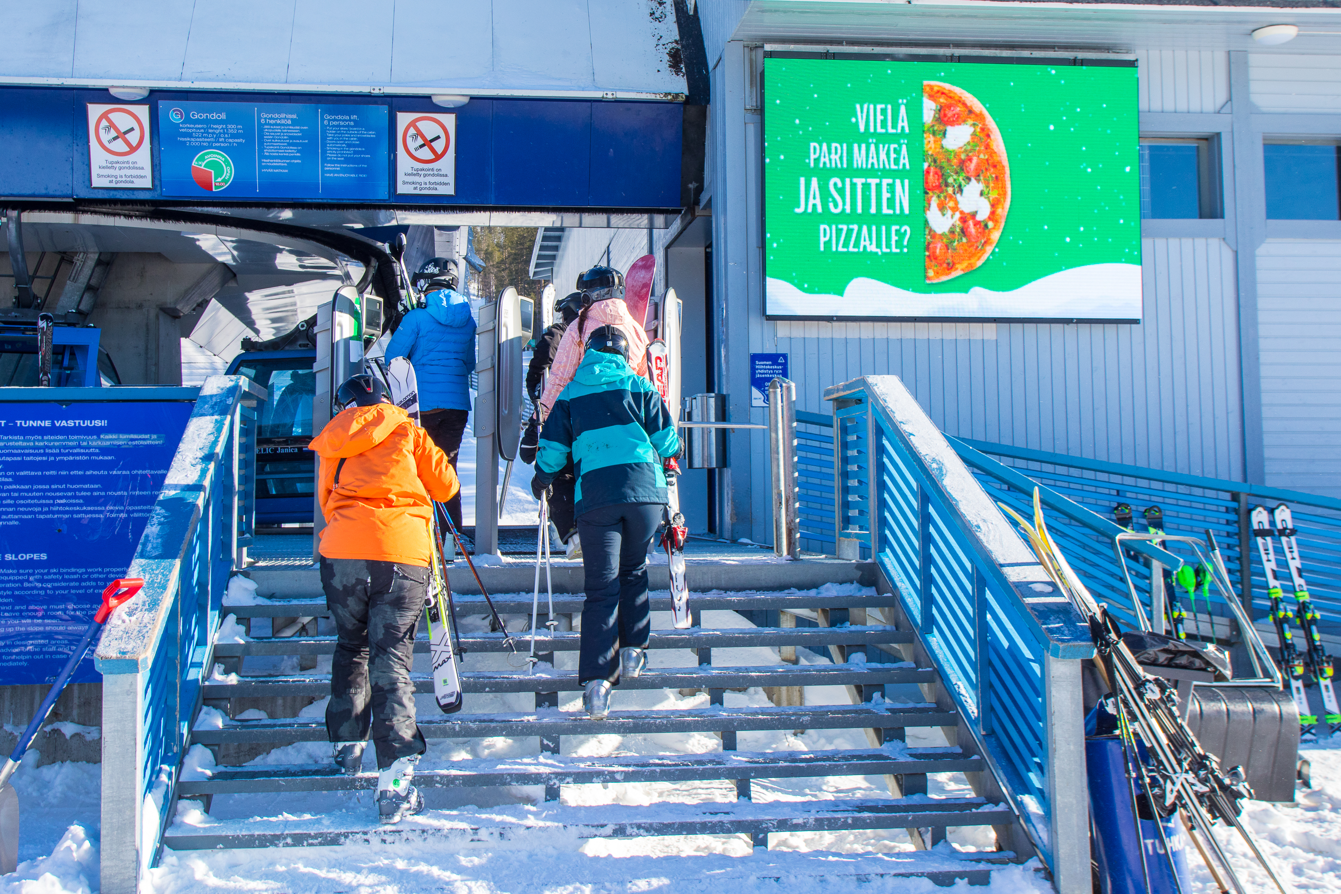 Ski Digital Yksittäiset hiihtokeskukset | 25 LED-suurtaulua | MT Mediateko  Oy [Mediakortti]